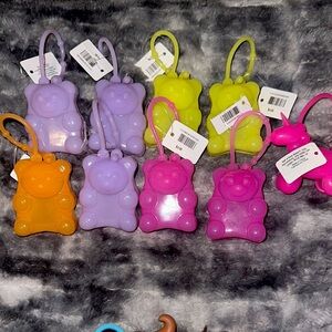 Colorful Bear-Shaped Hand Sanitizer Holders